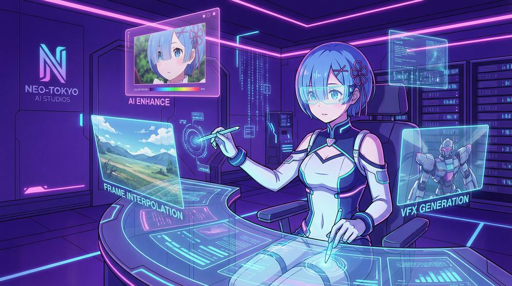 51视频AI动漫创作工作室